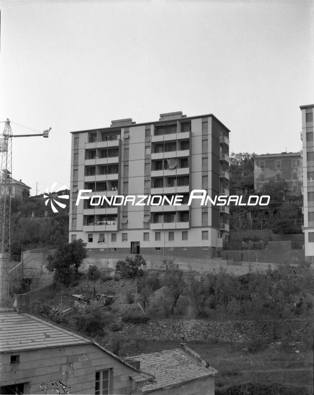 Genova - Marassi - costruzione nuovi caseggiati