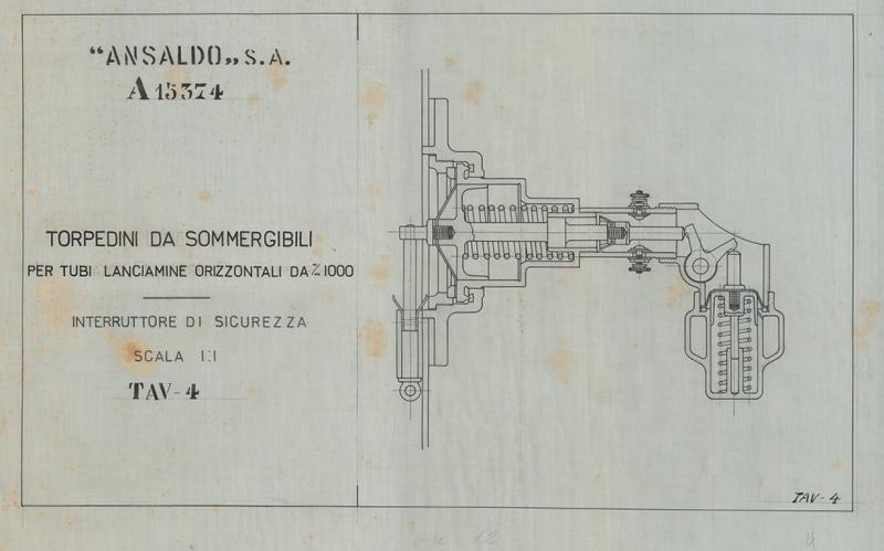 Torpedini per sommergibili - interruttore di sicurezza
