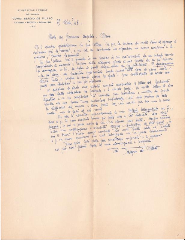 De Pilato Sergio (Fortunato)