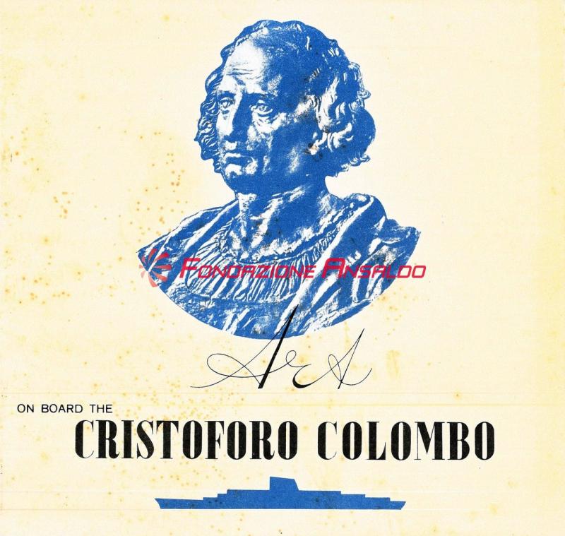 Cristoforo Colombo (t/n) - arte a bordo