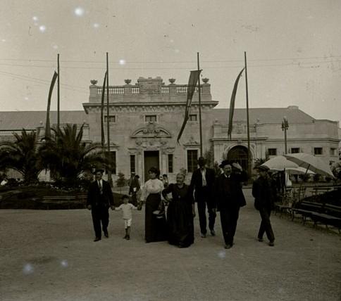 Padiglione della Marina mercantile (taglio)