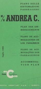Andrea C (m/n) - Piani di sistemazione passeggeri