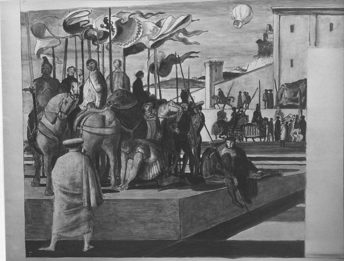 Giulio Cesare - Bozzetto Salvatore Fiume