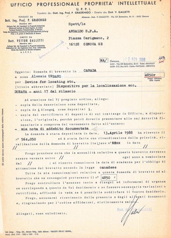 Dispositivo per la localizzazione di tondini annegati in cementi armati con alte densità di armatura (CA)