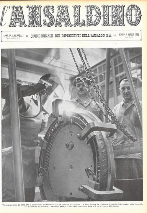 L&#039;Ansaldino, n. 8, 1955