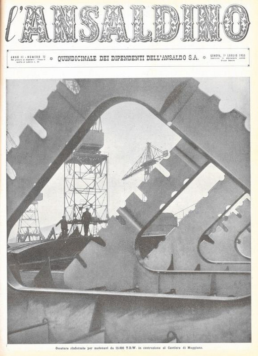 L&#039;Ansaldino, n. 12, 1955