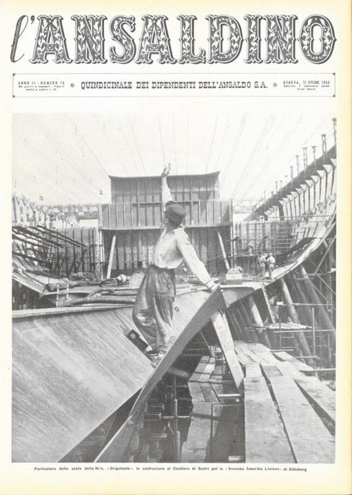 L&#039;Ansaldino, n. 18, 1955