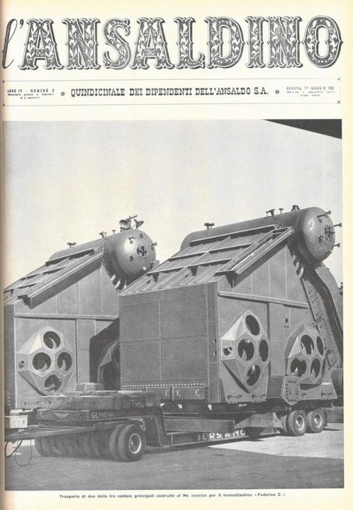 L&#039;Ansaldino, n. 8, 1957