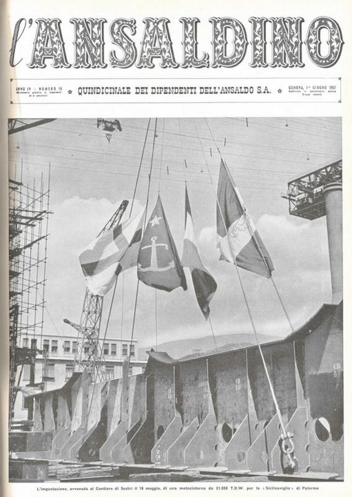 L&#039;Ansaldino, n. 10, 1957
