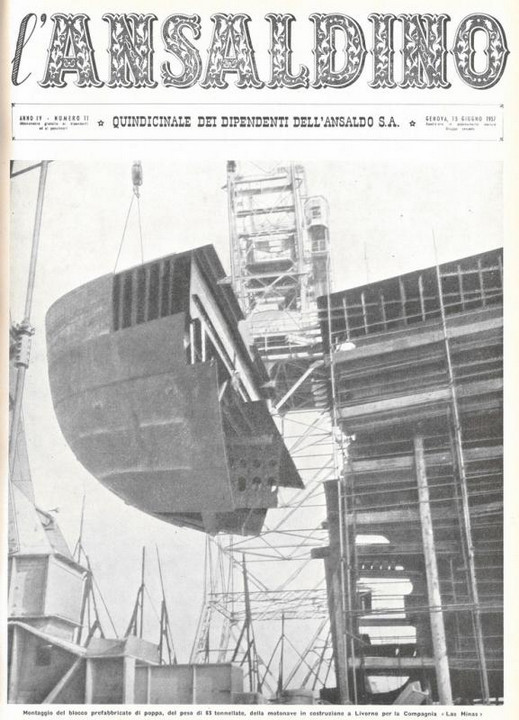 L&#039;Ansaldino, n. 11, 1957