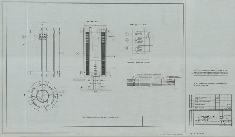 Obice da 75/13 - tubatura apparecchio termoelettrico