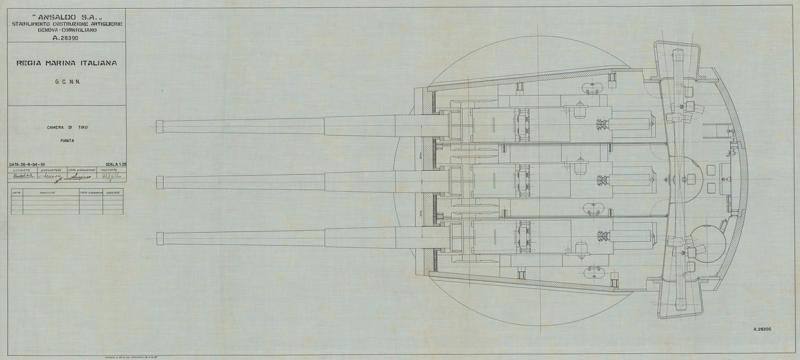 Costruzione G.C.N.N. - camera di tiro