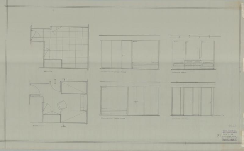Stella Solaris II - Cabine interne comunicanti - Pianta, soffitto e viste (bis)