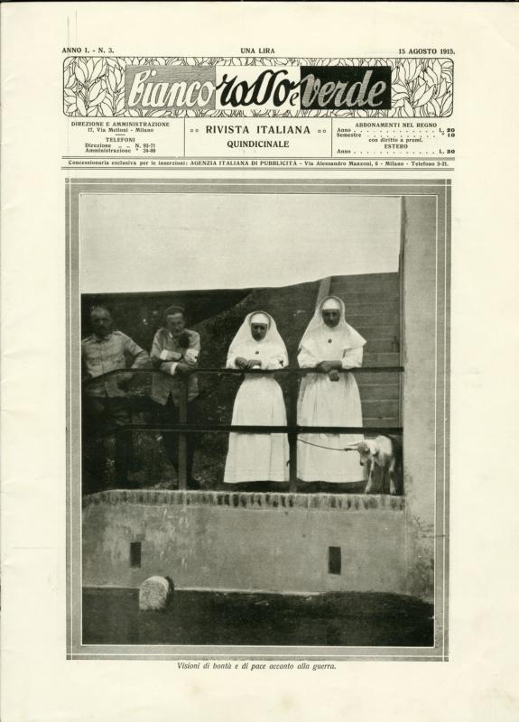 Bianco Rosso e Verde, n. 3, 1915 - Frontespizio