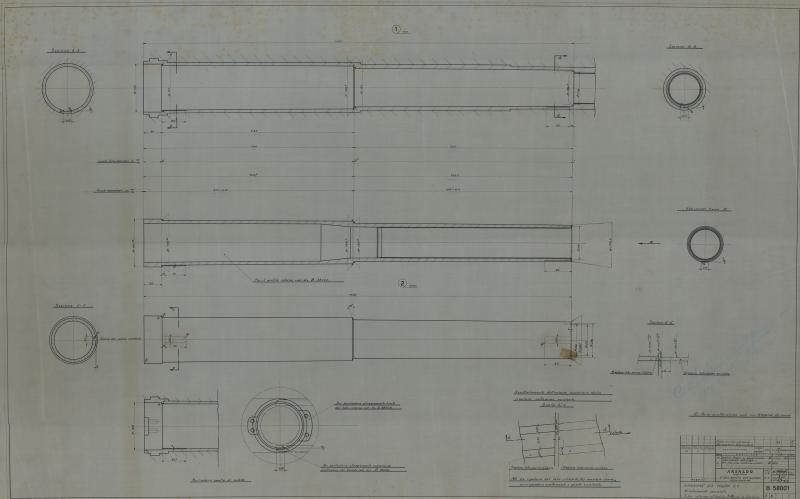 Cannone da 102/48 - tubo interno sfilabile