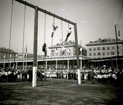 Premiazione scuole civiche - Esercizi alla corda