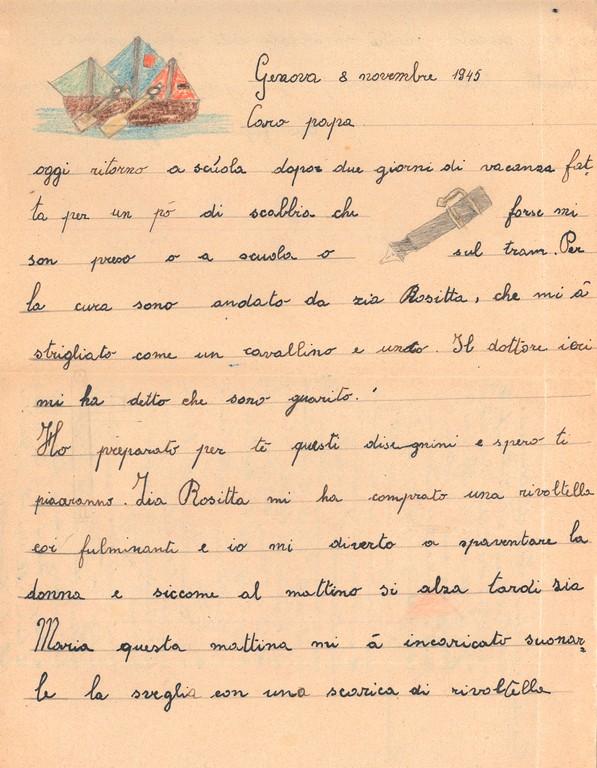 Lettere dei figli a Giovanni Ansaldo