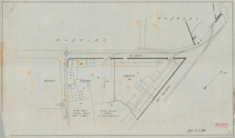Stabilimento Meccanico - planimetria