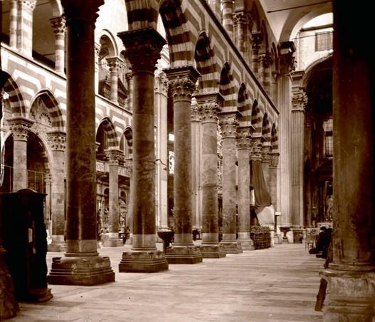 Cattedrale di San Lorenzo. Interni (taglio)