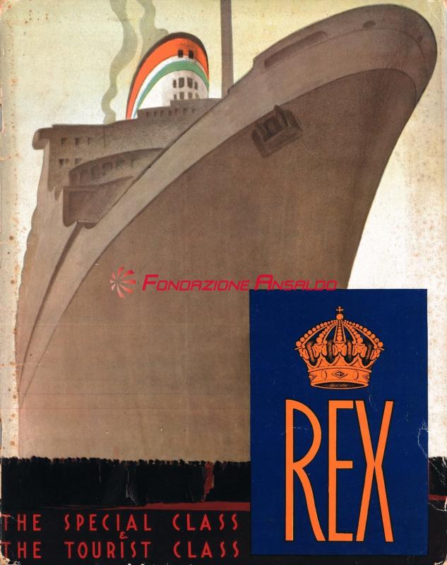 Rex (t/n) - classe speciale e classe turistica