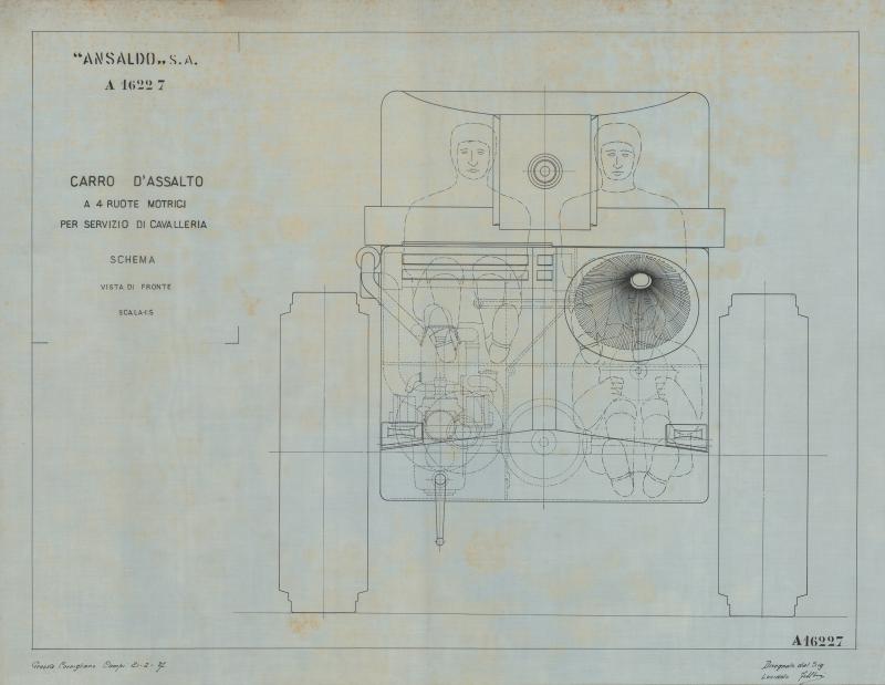 Carro d&#039;assalto a quattro ruote motrici