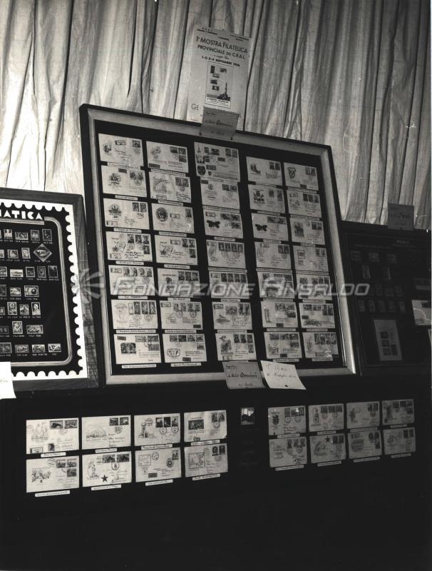 Mostra Filatelica CRAL Ansaldo - esposizione Umberto Domini