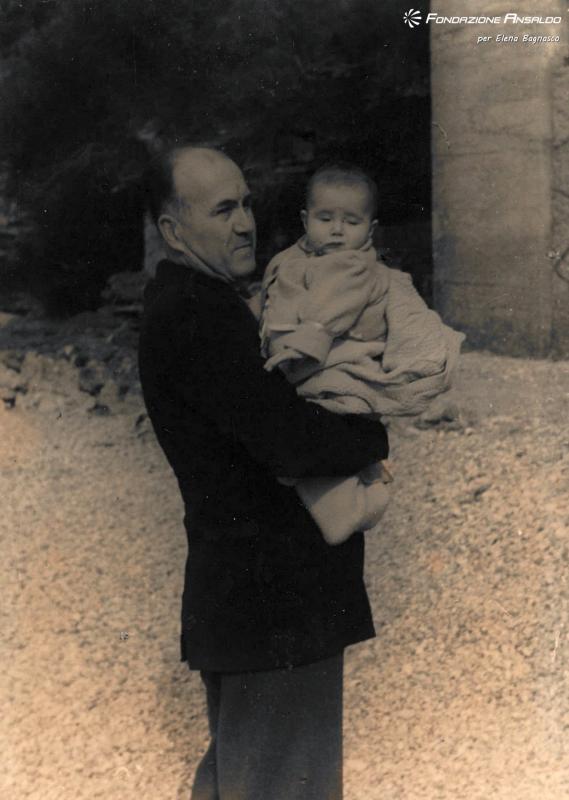 Giorgio Parodi con il figlio Andrea