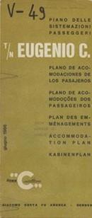 Eugenio C (t/n) - Piani di sistemazione passeggeri