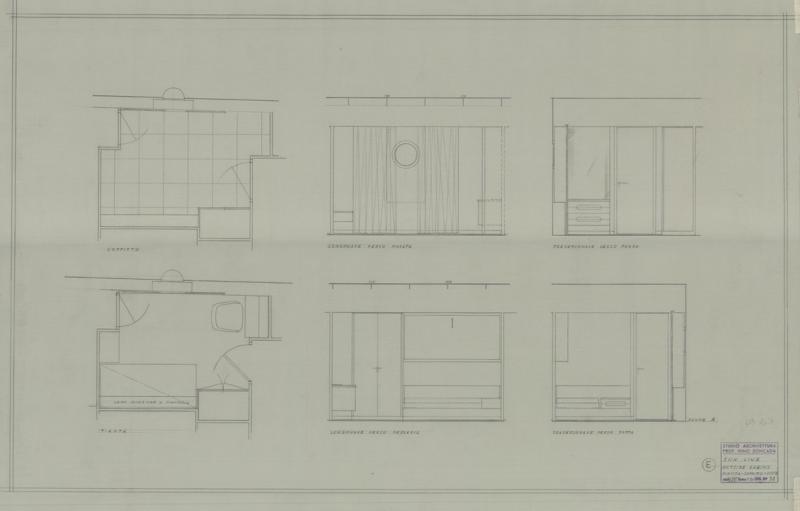 Stella Solaris II - Cabine esterne - Pianta, soffitto e viste (bis)