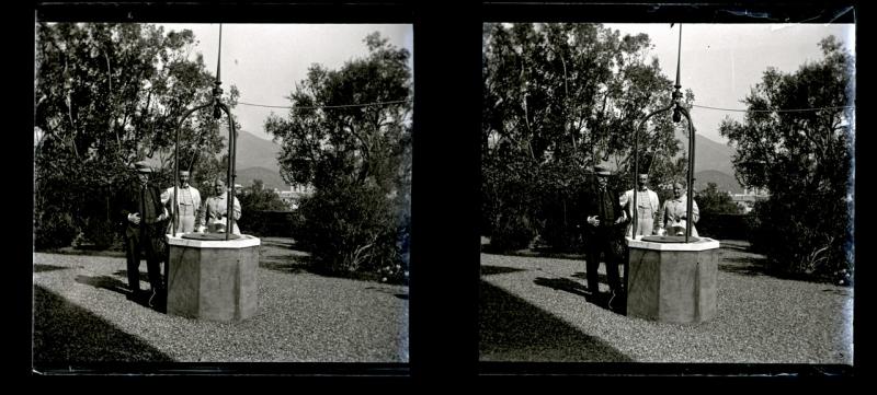 Gruppo nel giardino d'Albaro del Sig. Scotto (originale)