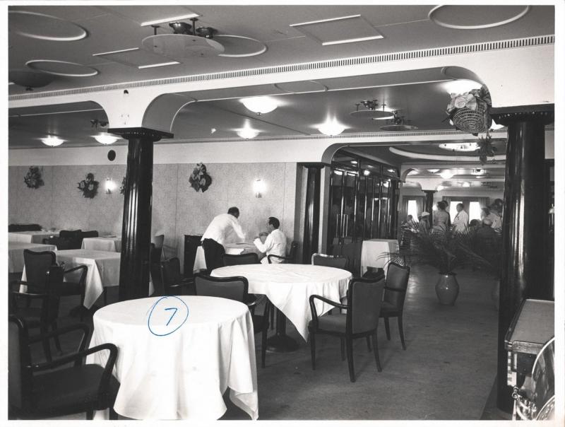Italia - Sala da pranzo di prima classe