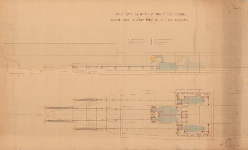 Nave da battaglia tipo Giulio Cesare (progetti nn. 6695 - 6696)