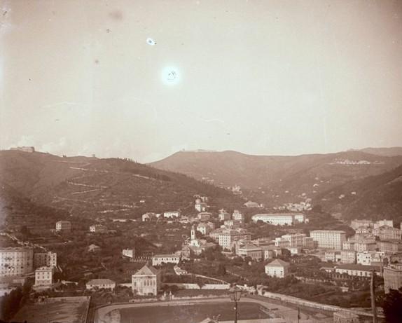 Genova - via Montaldo - panorama