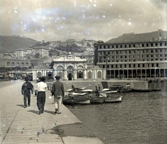 Ponte Federico Guglielmo - Stazione marittima (taglio)