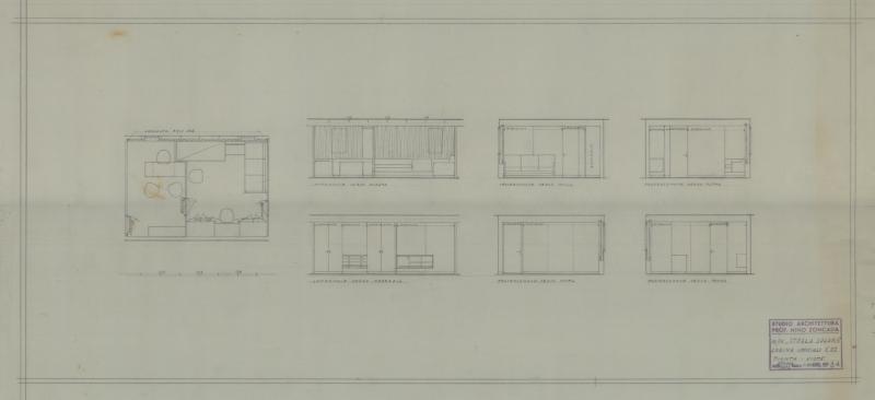 Stella Solaris II - Cabina degli ufficiali C22 - Pianta e viste