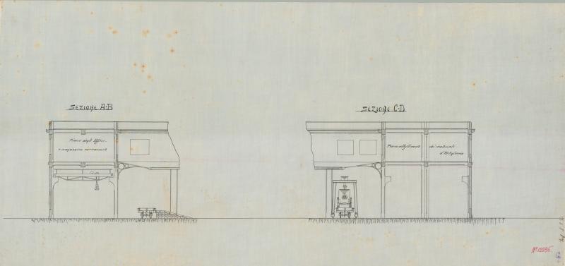 Stabilimento Meccanico - sezioni