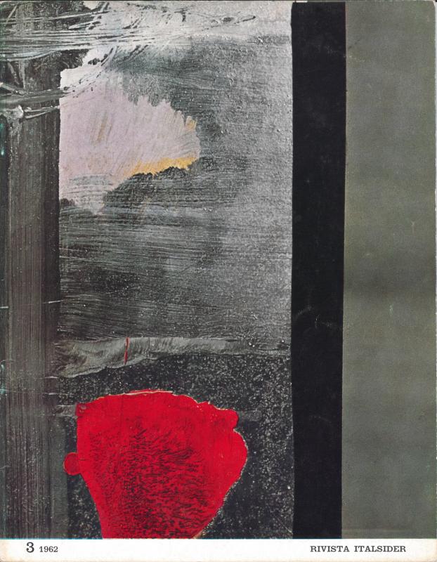 Copertina, Rocco Borella "Ricordo di fonderia", n. 3, 1962