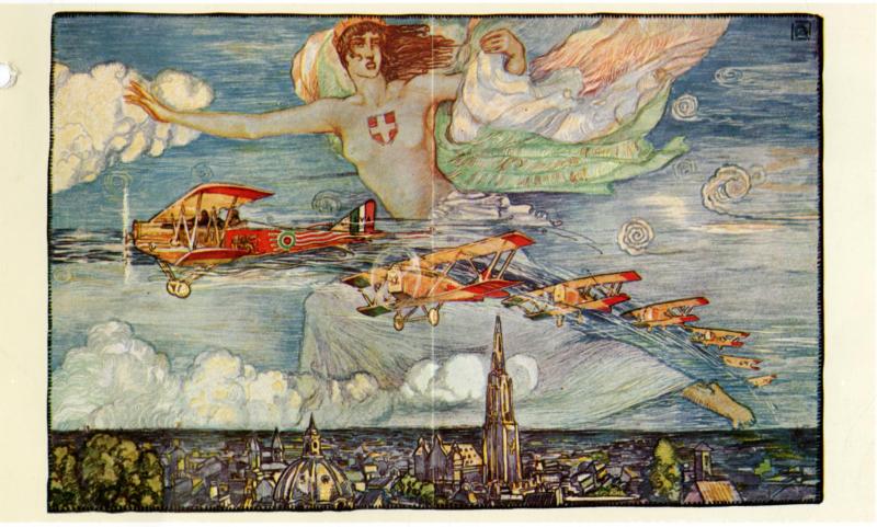Sf. 36 - Cartolina postale volo Roma Tokio