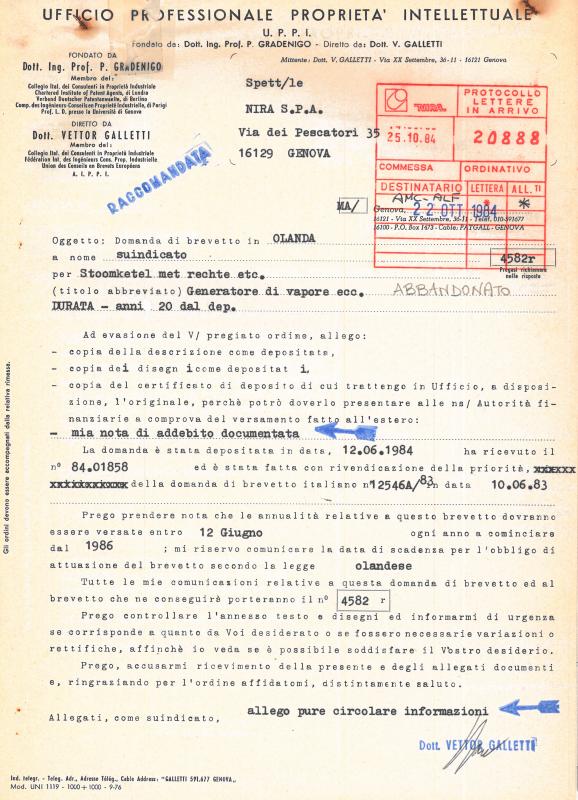 Generatore di vapore modulare a tubi diritti (NL)