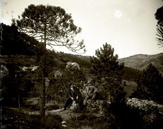 N. S. della Guardia - pineta - Stefano e Laver (cane)