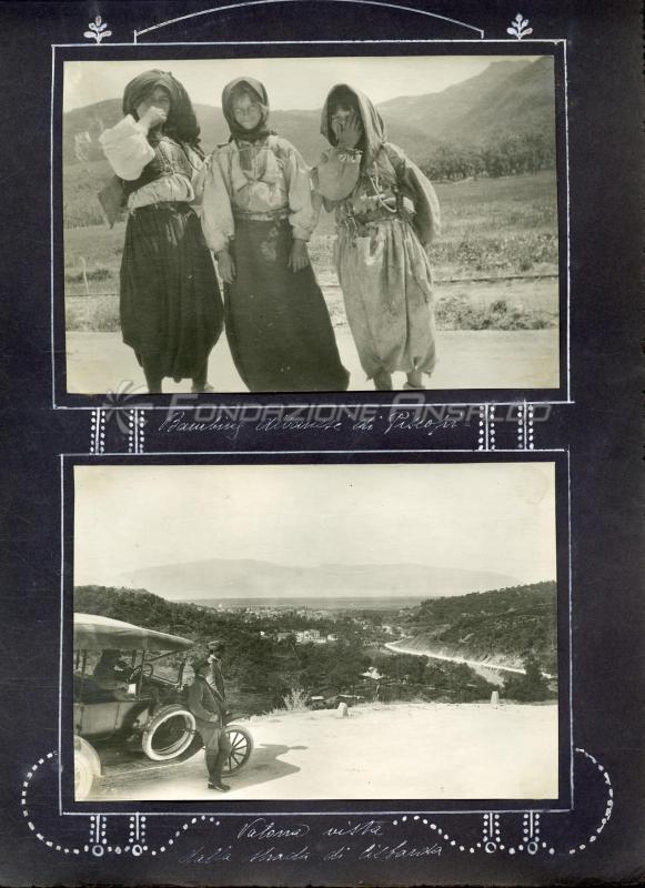 bambini albanesi, vista di Valona, p.17