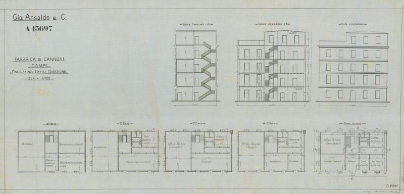 Fabbrica di cannoni - palazzina uffici direzione