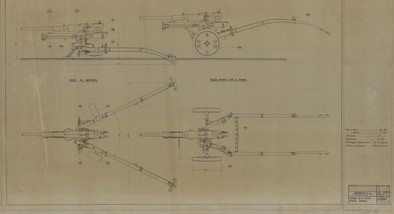 Cannone da 47 mod. 38 - insieme generale