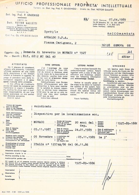 Dispositivo per la localizzazione di tondini annegati in cementi armati con alte densità di armatura (MC)