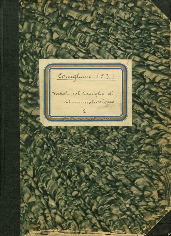 Cornigliano - Verbali Consiglio d&#039;amministrazione