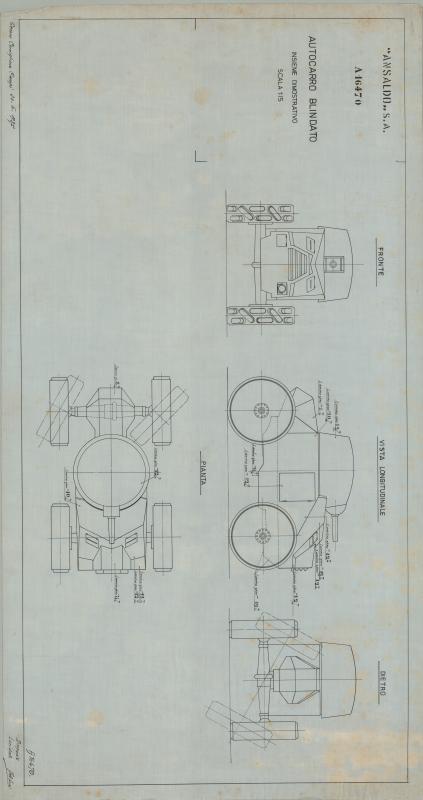 Autocarro blindato - insieme dimostrativo