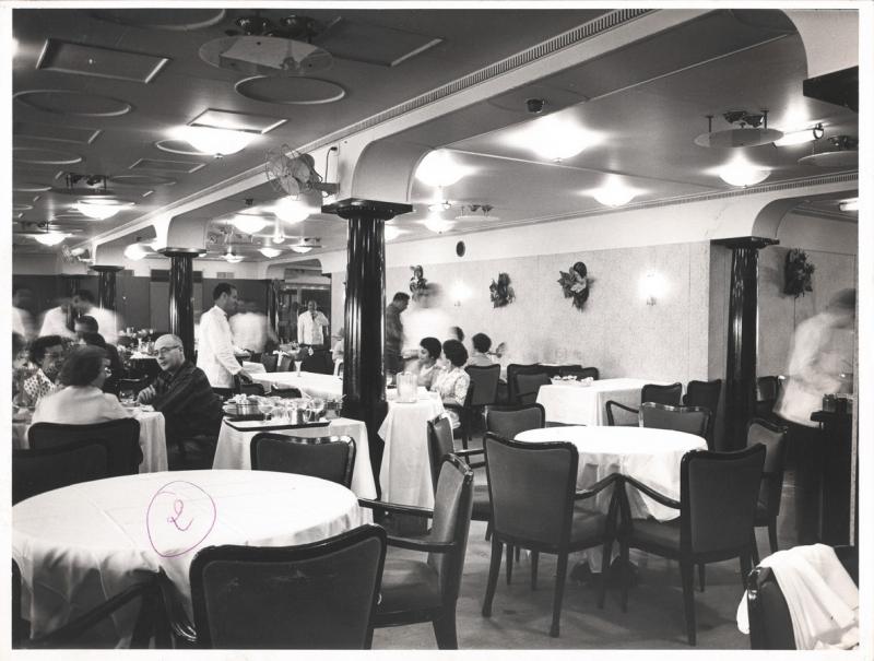 Italia - Sala da pranzo di prima classe