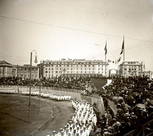 Concorso Federale Ginnastico - Sfilata dei marinai