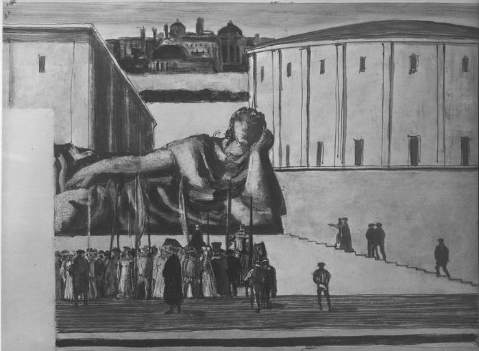 Giulio Cesare - Bozzetto Salvatore Fiume