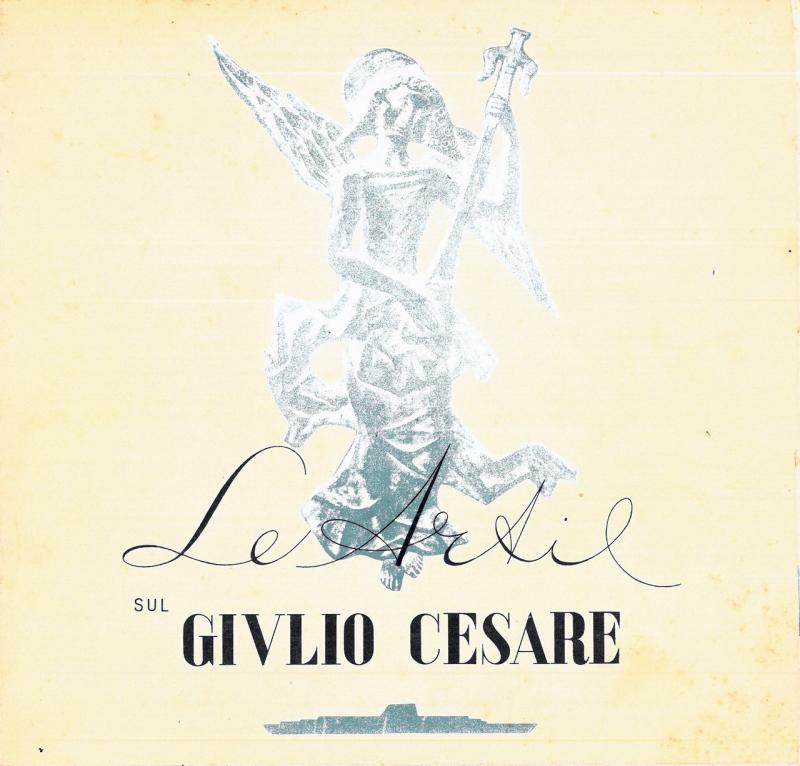 Le arti sul Giulio Cesare
